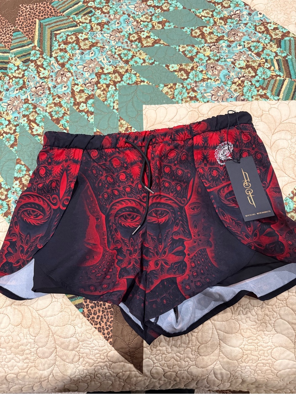 Tool "10,000 Days" official merchandise running shorts for women L